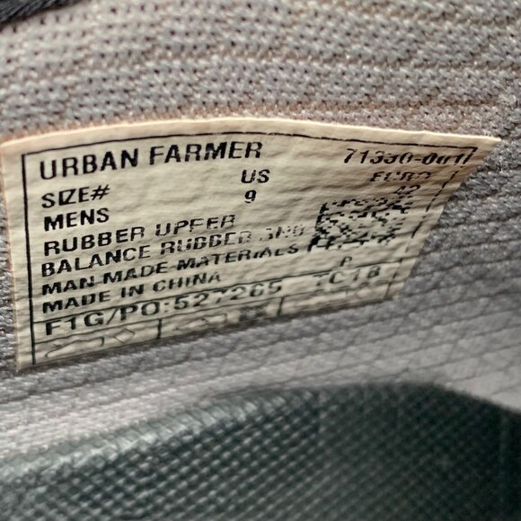 BOGS Urban Farmer Boots Mens 9 42 Black Slip On Waterproof Shoes Gardening Shoe - Picture 12 of 12